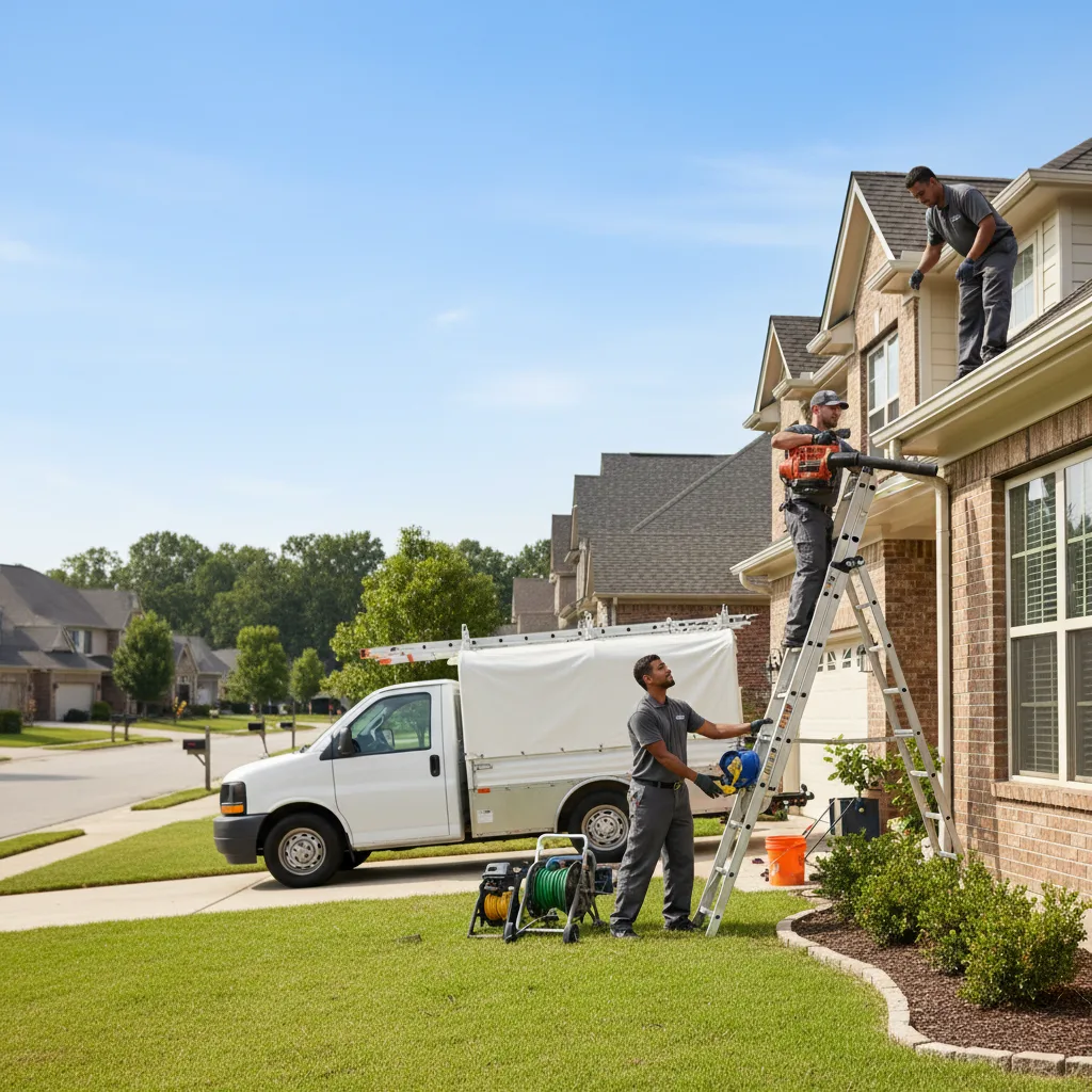 Home Gutter Service in Yancey, TX near me